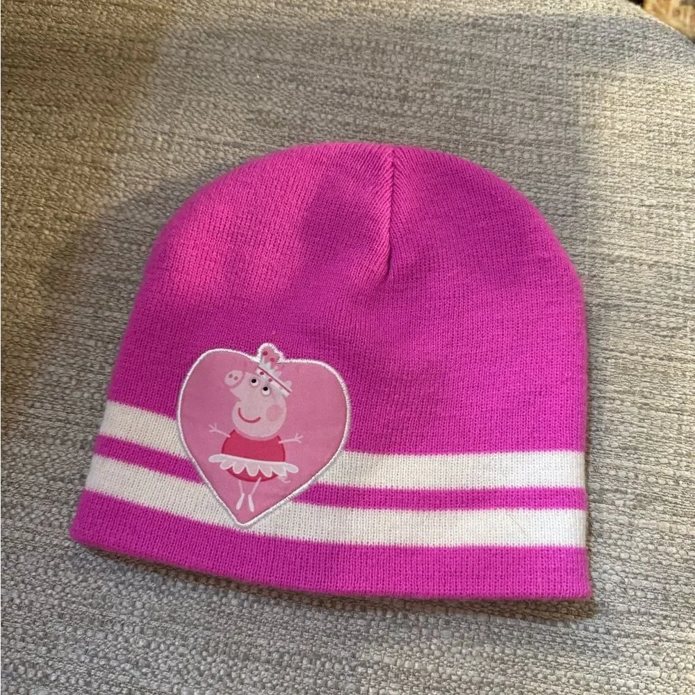 Peppa Pig girls pink toboggan